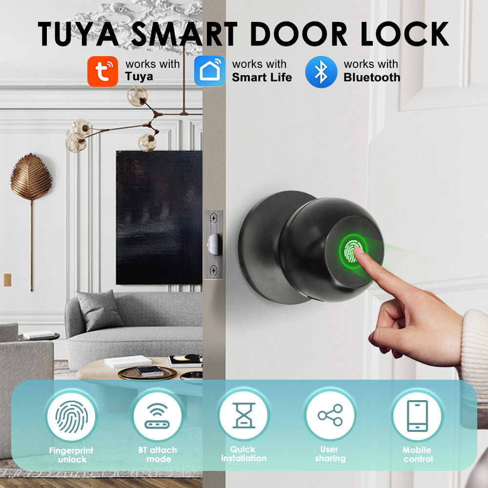 Tuya Smart Door Lock Feature Image