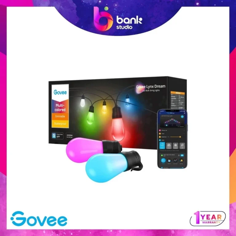 Govee RGBW Wi-Fi & Bluetooth Outdoor Bulb String Lights