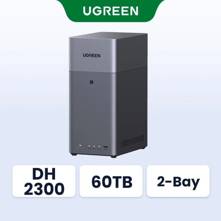 UGREEN NASync DH2300 2-Bay Desktop NAS สำหรับผู้เริ่มต้น