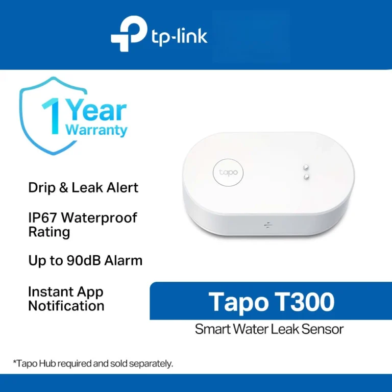 TP-Link Tapo T300 Smart Water Leak Sensor กันน้ำ IP67