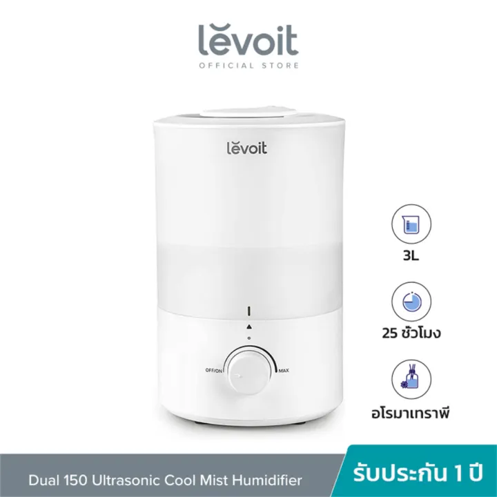 Levoit Humidifier Dual 150 Ultrasonic Smart เครื่องเพิ่มความชื้น