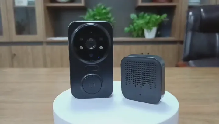 Wistino สมาร์ทวิดีโอไร้สาย Doorbell ดิจิตอลวิดีโออินเตอร์คอม WIFI กันน้ำ
